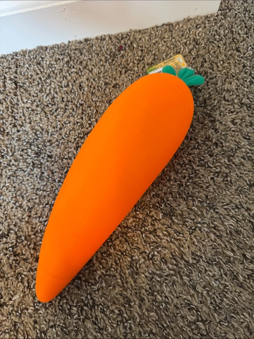 Giant Farmers Market Carrot Squishy Orange
